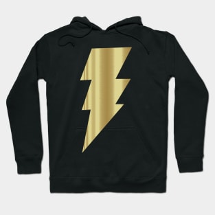 SHAZAM or BLACK ADAM - Faux Gold Hoodie